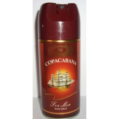 Copacabana Body Spray for Men 150ml Deodorant