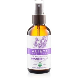 Alteya Bio Lavender Water Spray in Glass Bottle 120ml - 100% USDA Certified Organic Authentic Pure Natural Floral