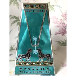 Ortigia Mandorla Bath and Shower Gel Body Wash Foaming Cleanser Almond 250ml