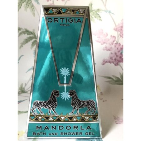 Ortigia Mandorla Bath and Shower Gel Body Wash Foaming Cleanser Almond 250ml