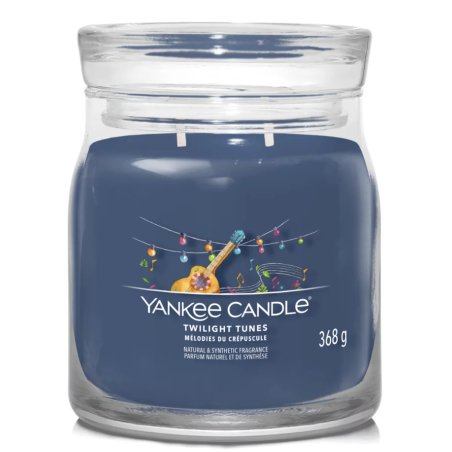 Yankee Candle Twilight Tunes wax candle Cylinder Cardamom, Wood Blue 1 pc(s)