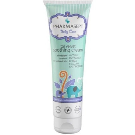 Pharmasept Tol Velvet Baby Soothing Moisturizing Cream for Face and Body 150ml
