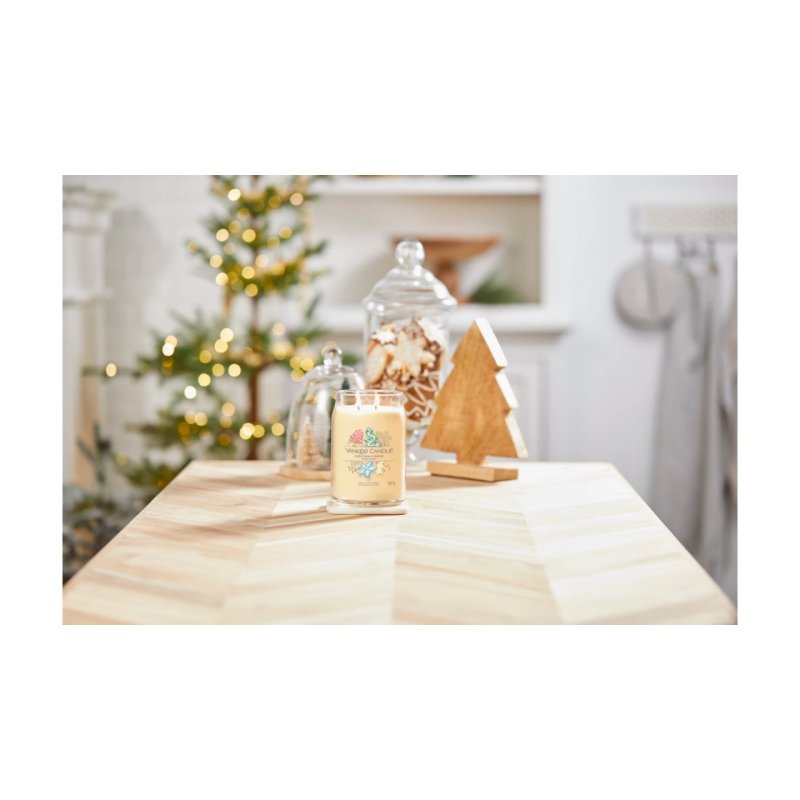 Yankee Candle Signature bougie en cire Cylindre Vanille Jaune 1 pièce(s)