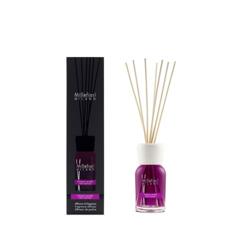 Millefiori Milano Fragrance Diffuser With The Fragrance Note Volcanic Purple With 7