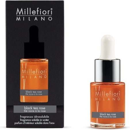 Millefiori Milano Fragrance Oil Water-Soluble Fragrance With The Scent Black Tea Rose