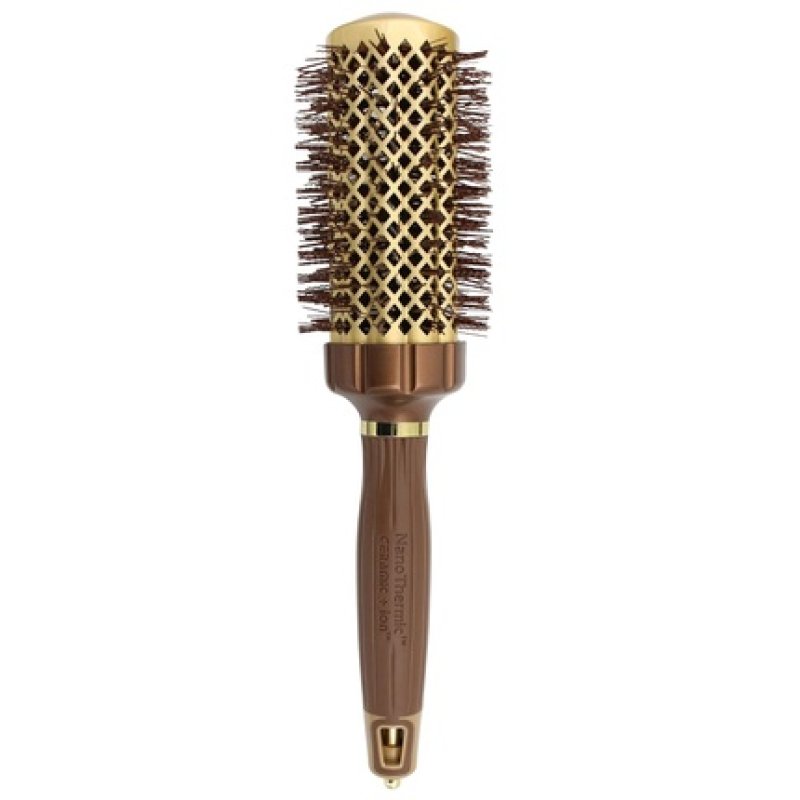 Olivia Garden Nanothermic Powergrip Thermal Brush with Special Patented Wavy