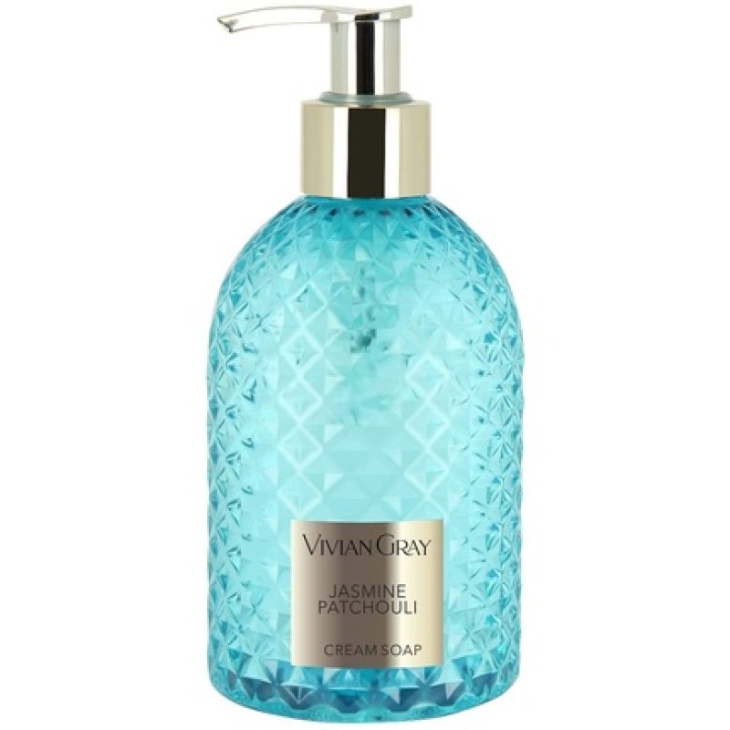 Vivian Gray 3510 Gemstone Soap Dispenser With Cream Soap Jasmine & Patchouli