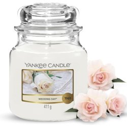 Yankee Candle Wedding Day Scented Candle Medium Jar - Burn Time: Up to 75 Hours