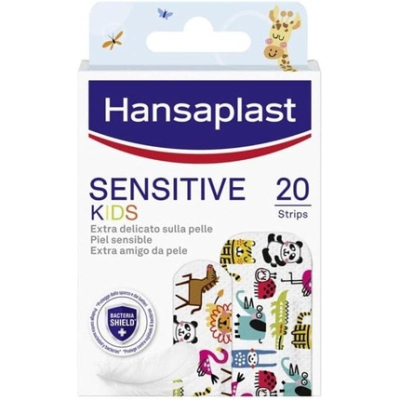 Hansaplast Sensitive Children's Animal Plasters 20 Assorted Plasters