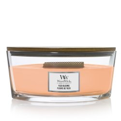 WoodWick Yuzu Blooms Ellipse wax candle Peach 1 pc(s)