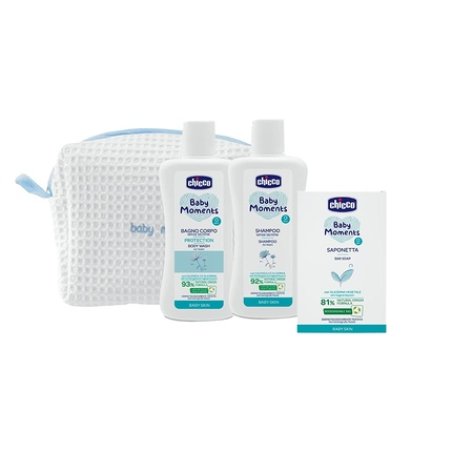 Chicco Baby Moments Baby Hygiene Set, Beautybauty Bag With Zipper, Boys