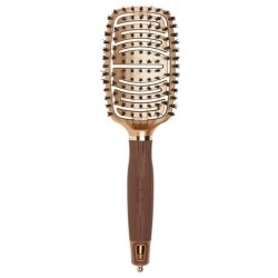 Olivia Garden Nanothermic Ceramic Ion Flex Scalp-Hugging Vented Hair Brush