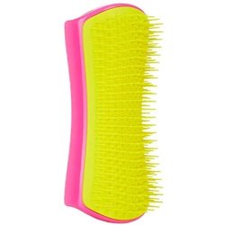 Pet Teezer, Dog Detangling And Grooming Brush, Pink And Yellow