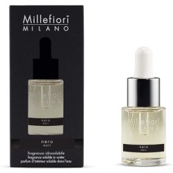 Millefiori Fragrance Oil, Glass, Black, 15ml Nero