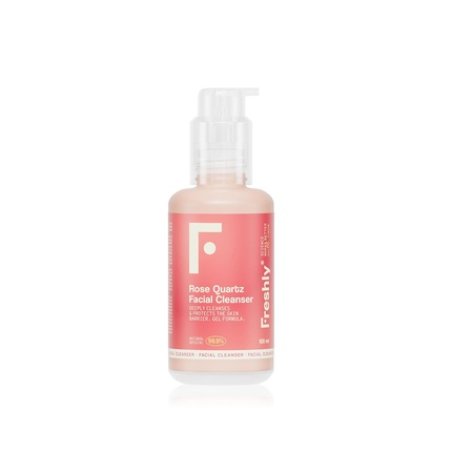 Freshly Cosmetics 99% Natural Face Cleanser Gel for Irritation-Free Cleansing Rose Quartz 100ml