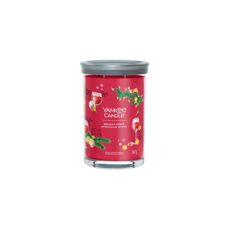 Yankee Candle 1743357E bougie en cire Rond Rouge 1 pièce(s)