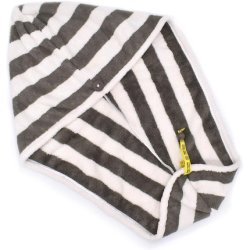 Beter Hair Turban with Extra Soft Microfiber for Quick Drying Coffee O'clock Model