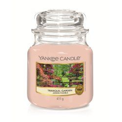 Yankee Candle Tranquil Garden bougie en cire Autres Fleur Rose 1 pièce(s)