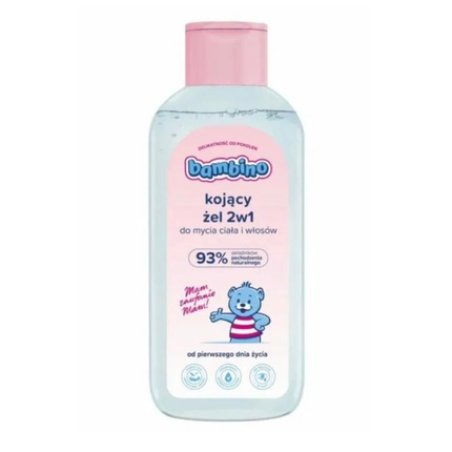 Bambino Soothing 2in1 Gel For Body/Hair Cleansing For Babies And Children,400ml