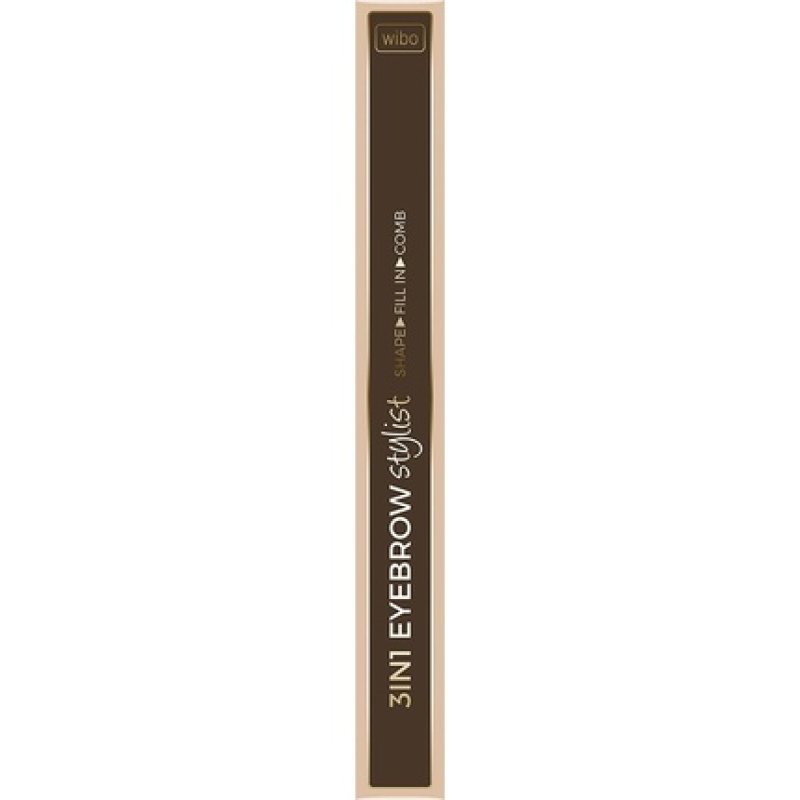 Wibo 3-in-1 Eyebrow Stylist Dark No. 2