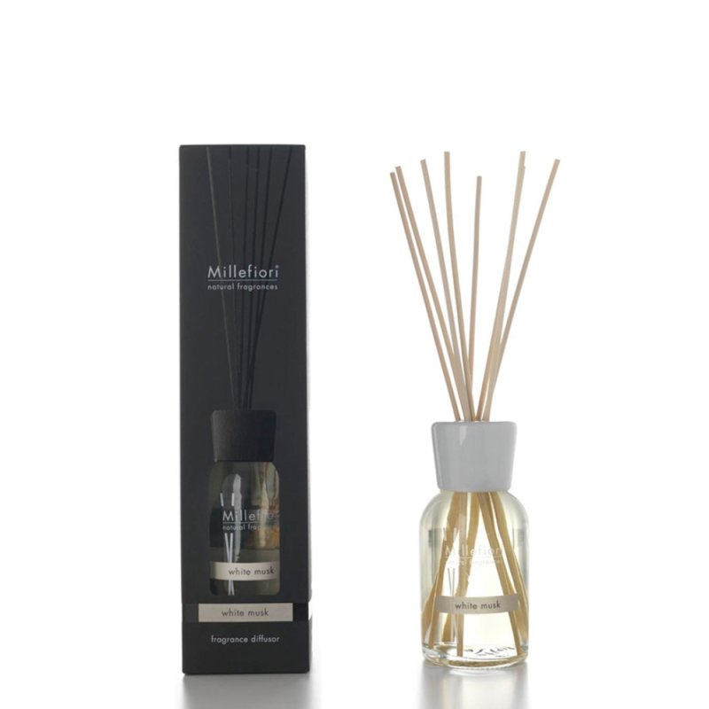 Millefiori White Musk Room Fragrance Diffuser 100 Ml Natural Including High Quality