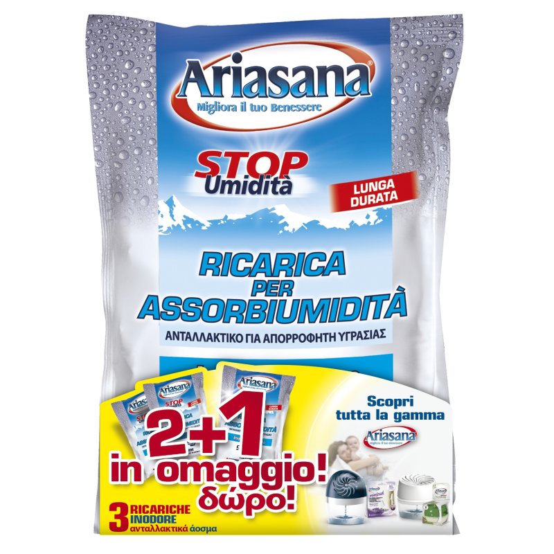 Ariasana 945801 household absorber/absorber refill Absorber (refill) Moisture & odor absorber
