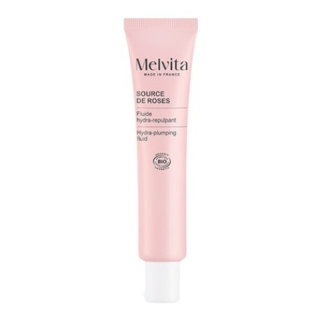 Melvita Hydrating Facial Fluid Source De Roses Hydra-Plumping Fluid 40 Ml