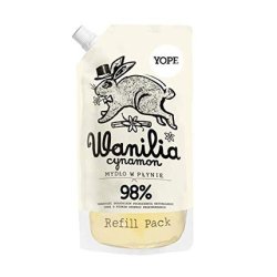 YOPE Vanilla and Cinnamon Liquid Soap Doypack 500ml