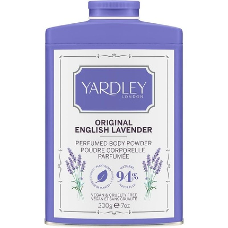 Yardley London Original English Lavender Perfumed Powder 200g