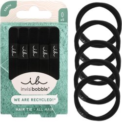 Invisibobble Black Elastic Very Gentle on Hair Anti-Breakage and Anti-Split No Imprint Stylish Hair Accessory