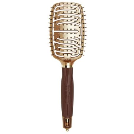 Olivia Garden Nanothermic Ceramic Ion Flex Scalp-Hugging Vented Hair Brush