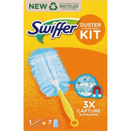 Swif Staubmagnet Starter (Griff+7Tücher)