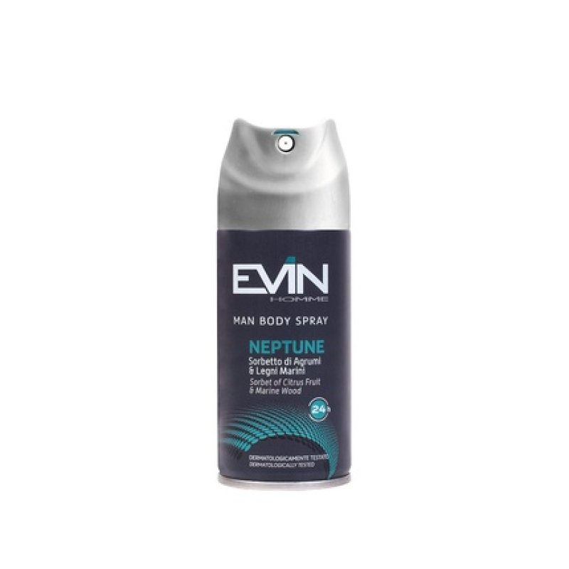 Evin Homme Men's Deodorant Spray Citrus and Sea Wood Scent 150ml