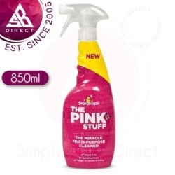 Stardrops Pink Stuff Miracle Multi-Purpose Cleaner Spraystreak Free850mlinuk