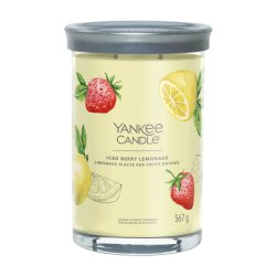 Yankee Candle Signature wax candle Cylinder Berries, Grapefruit, Lemon Yellow 1 pc(s)