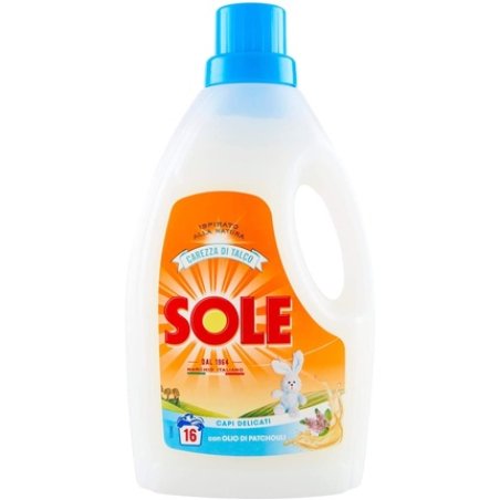 Sole Liquid Laundry Detergent for Machine and Hand Washing Caressing Talc