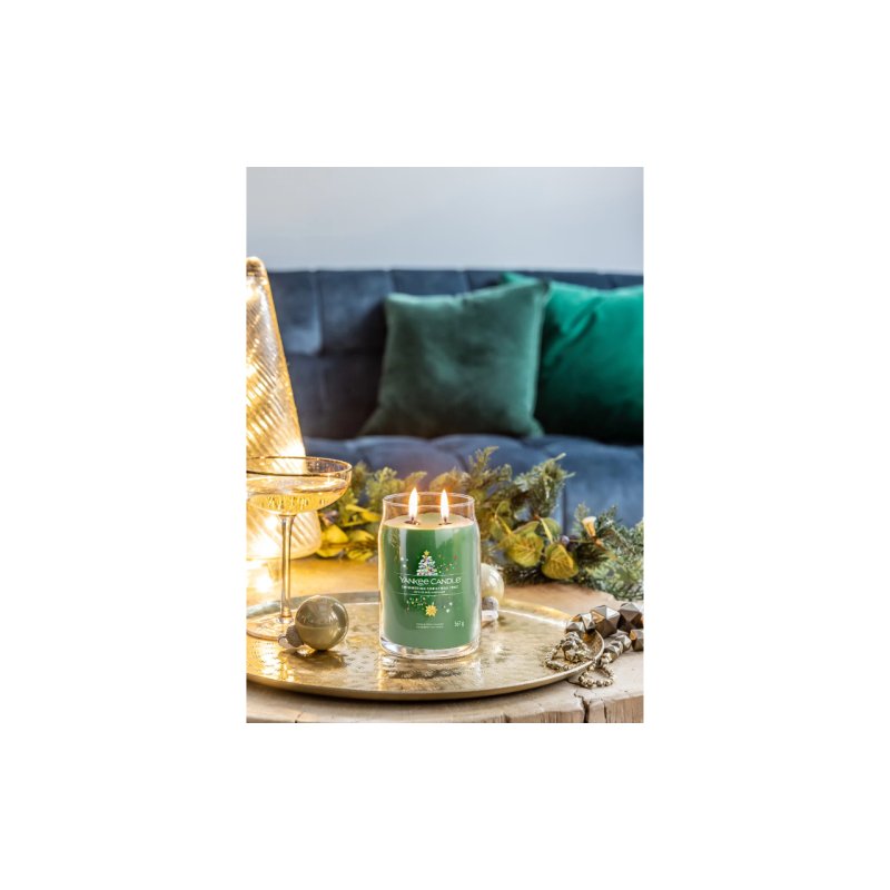 Yankee Candle 1743380E wax candle Cylinder Fir balsam, Dewy Greens, Spice Green 1 pc(s)