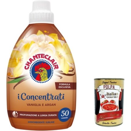 CHANTICLAIR Concentrated Fabric Softener Vanilla and Argan 1000ml