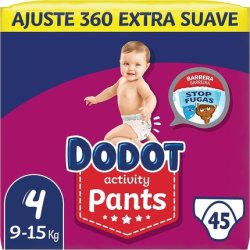 Dodot Activity Diaper Pants Size 4 Easy To Change With Air Channels 45