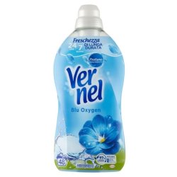 Vernel Fabric Softener 1200 ML Concentrated 48 Mis Blue Oxygen