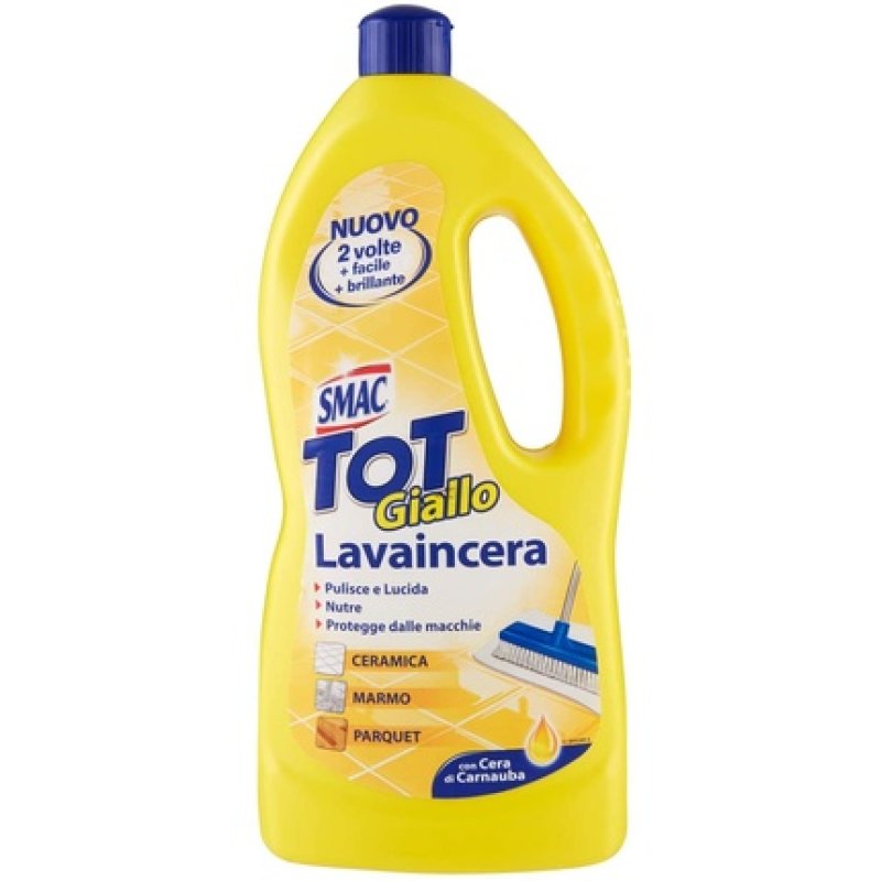 Smac - Lavaincera Cleaner Parquet, Ceramic, Marble, With Carnauba Wax - 1000 Ml