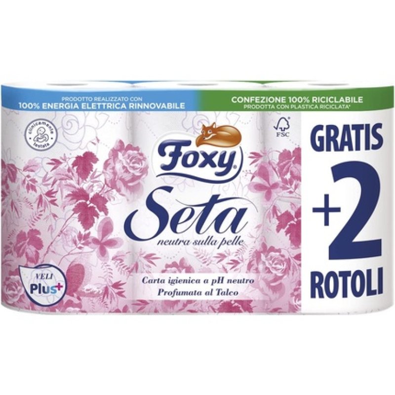 Foxy Silk Toilet Paper Decorated And Perfumed 2 Veils 4 2
