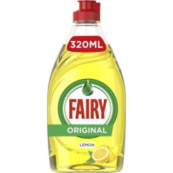 Fairy Lemon Washing Up Liquid 320ml