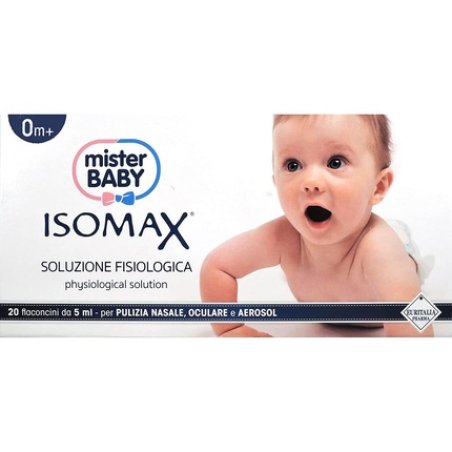 Isomax Saline Nasal And Eye Aerosol 20 Vials X 0.5 Ml