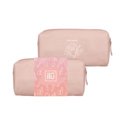 Ilu Cotton Cosmetic Bag Orange