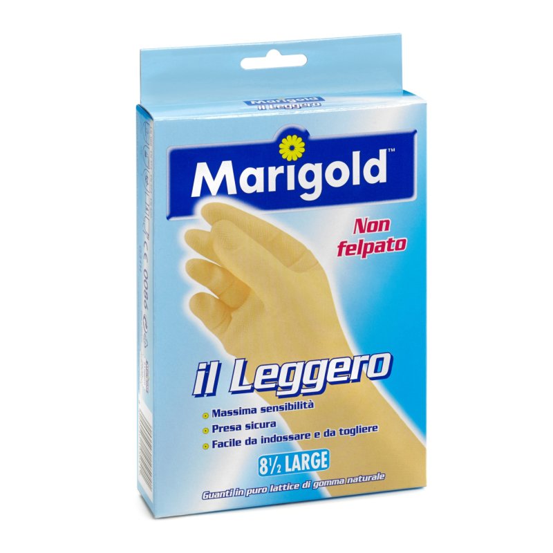 Marigold Il Leggero Gants de ménage Jaune Latex, Caoutchouc 1 pièce(s)