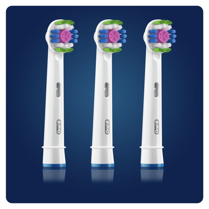 Oral-B 3D White 80338474 toothbrush head 3 pc(s)