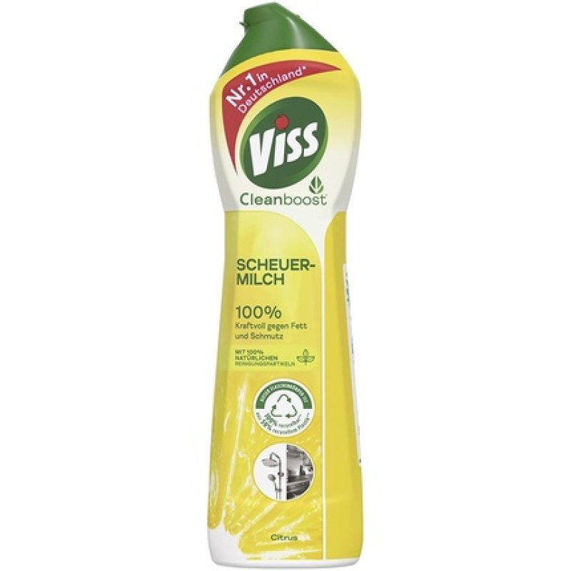 Viss Scouring Milk Citrus Effective Cleaning Agent With 100% Natural