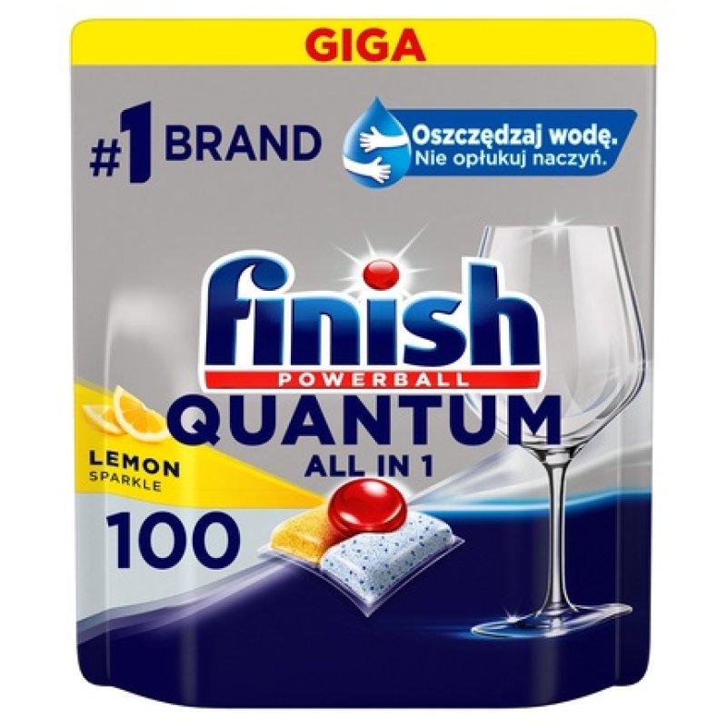 Finish Ultra Clean Citrus 100-Pack Dishwasher Tablets