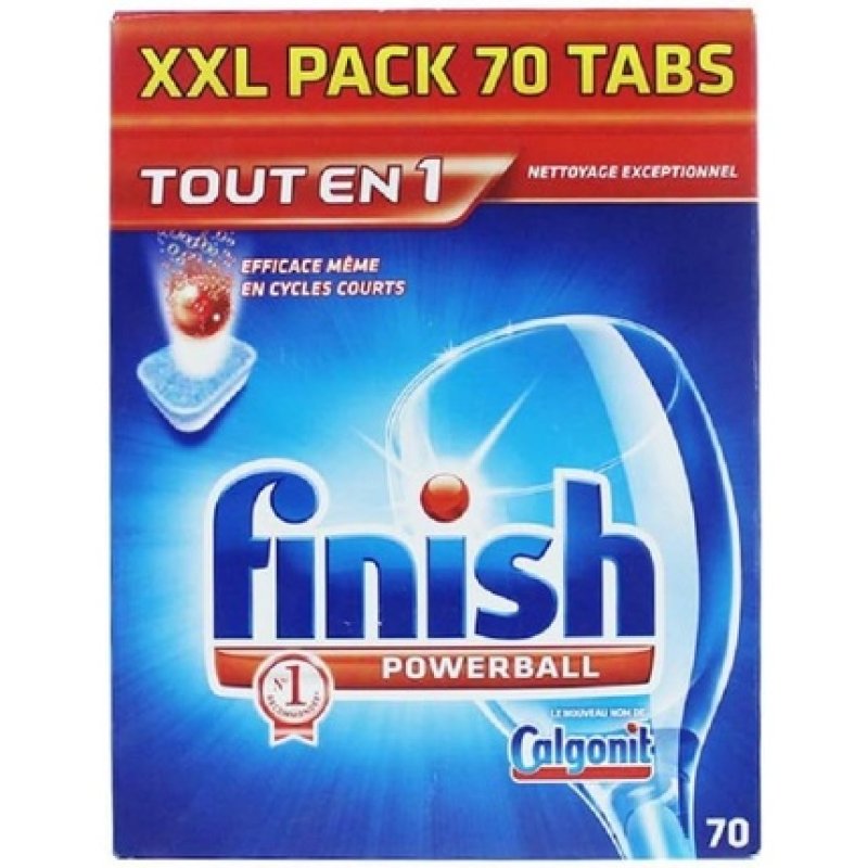Finish All in 1 Dishwasher 70 Pieces